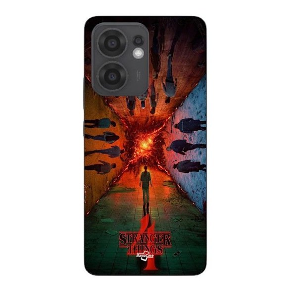 Coque Maniacase För Oppo Reno 13F Serie Stranger Things Billy Svart
