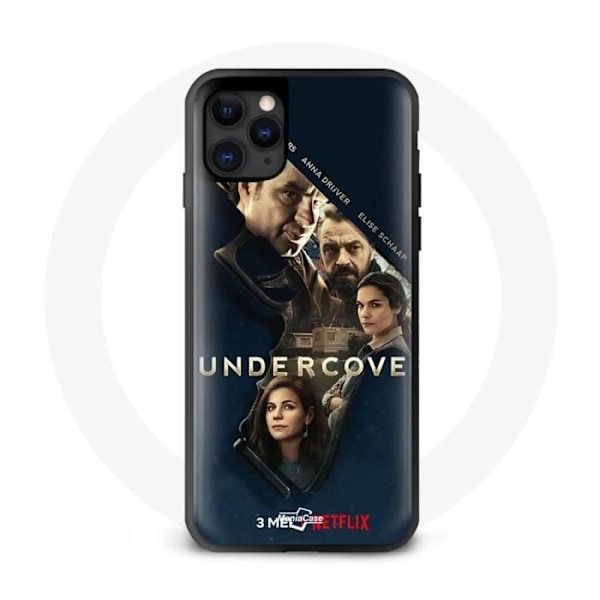 Coque iPhone 13 Pro Max Undercover stuga camping folk resande romer husvagn agenter par drama Be