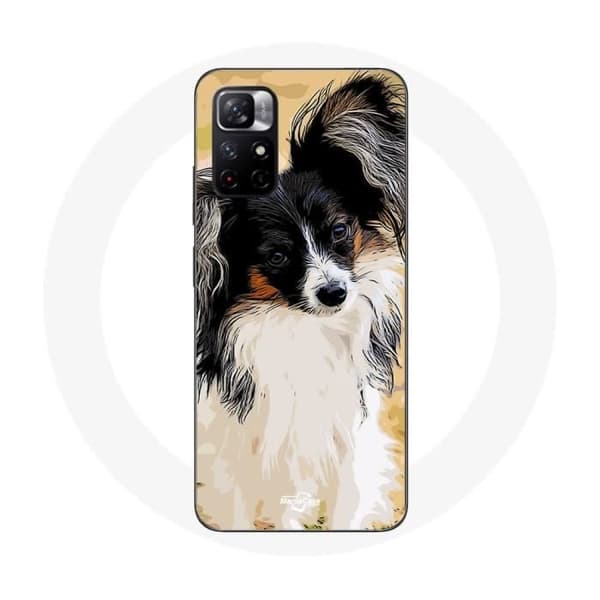 Coque - Redmi - Note 11 5G - Kontinental dværgspaniel - Blød - Unisex