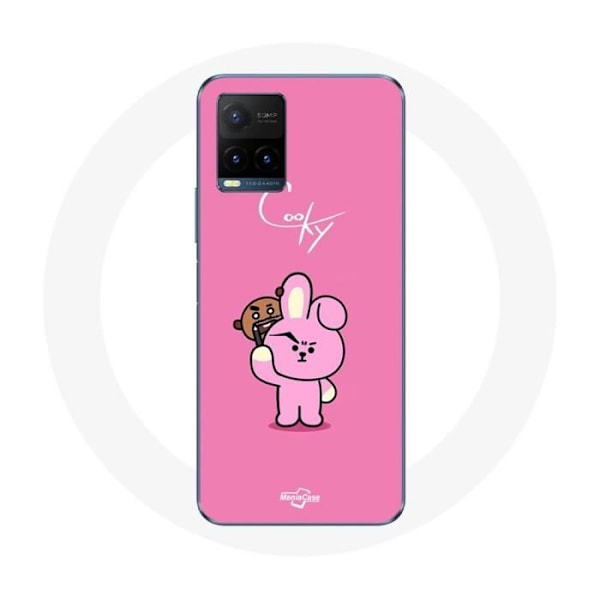 Coque för Vivo Y21s 2021 / Y21 2021 BTS Bangtan Sonyeondan BT21 Shooky Suga och Cooky Jungkook