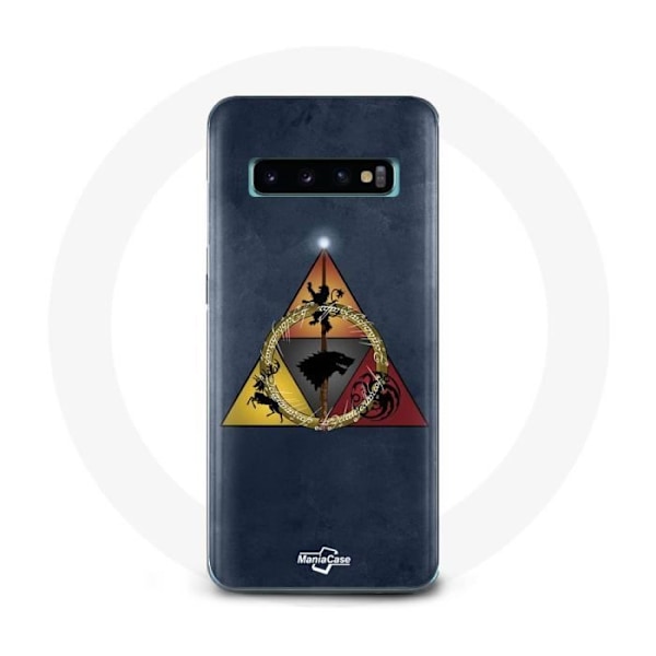 Coque för Samsung Galaxy S10 Edge Game of Thrones Säsong 8 Järntronen Triangel Logotyp Baratheon