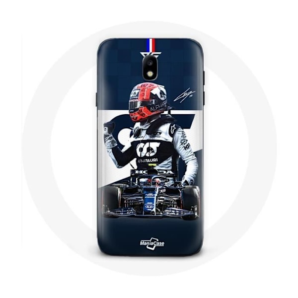 Mobilskal för Samsung Galaxy J5 2017 Formel 1 Max Verstappen F1-förare Blå