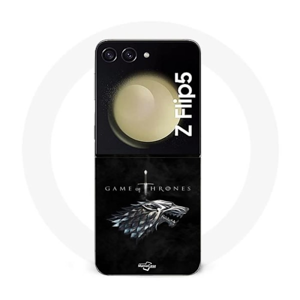 Coque Maniacase för Samsung Galaxy Z Flip5 Game Of Thrones House Stark