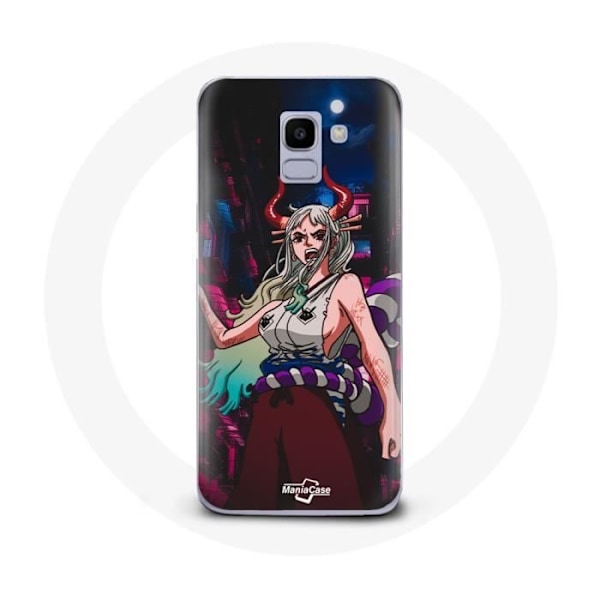 Coque för Samsung Galaxy A6 2018 Yamato One Piece Manga Affisch