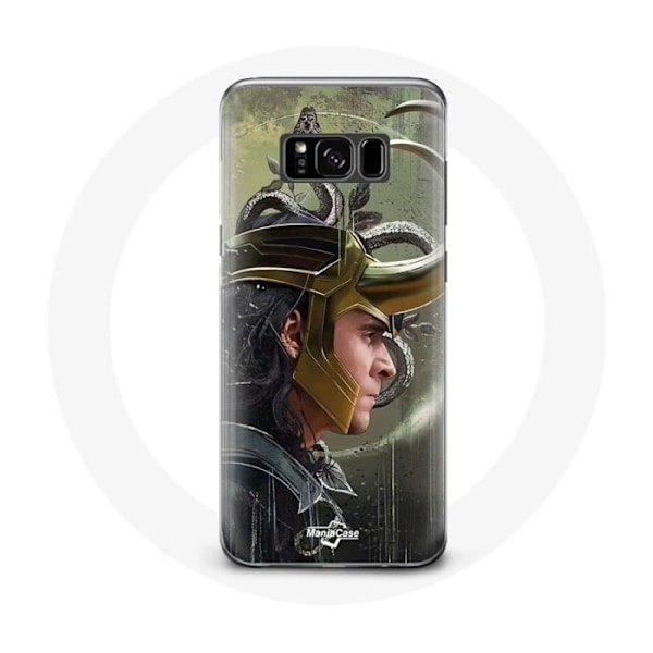 Coque - Maniacase - Samsung Galaxy S8 Plus - P flexibel - Svart - Loki Thor Ragnarok Svart