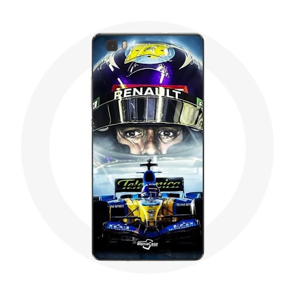 Coque för Huawei P8 Lite Formule 1 Fernando Alonso Díaz spansk F1-förare