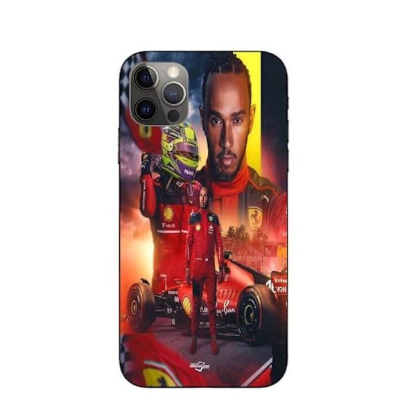 Coque Maniacase för iPhone 15 Pro Max Lewis Hamilton Scuderia Ferrari F1 officiell
