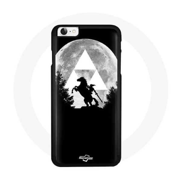Coque - Maniacase - iPhone 5 - Zelda - Flexibel - Skydd och dekoration Svart
