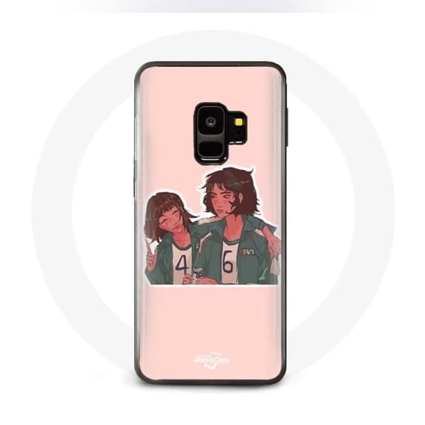Coque - Samsung - Galaxy S9 - Blød - Rosa - Squid Game