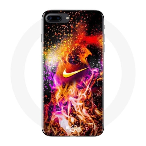 Coque för Iphone 8 Plus Nike Färgglad Målning - Maniacase