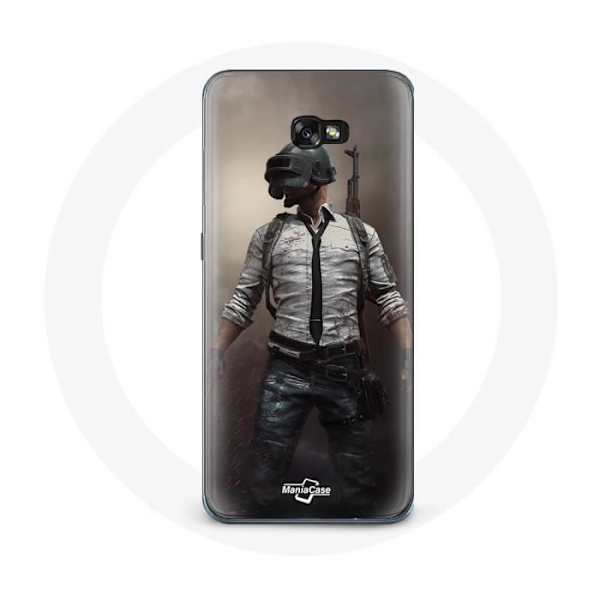Coque - Samsung - A5 2016 - Blød - Sort - PUBG