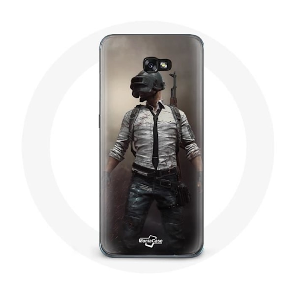 Coque - Samsung - A5 2016 - Flexibel - Svart - PUBG