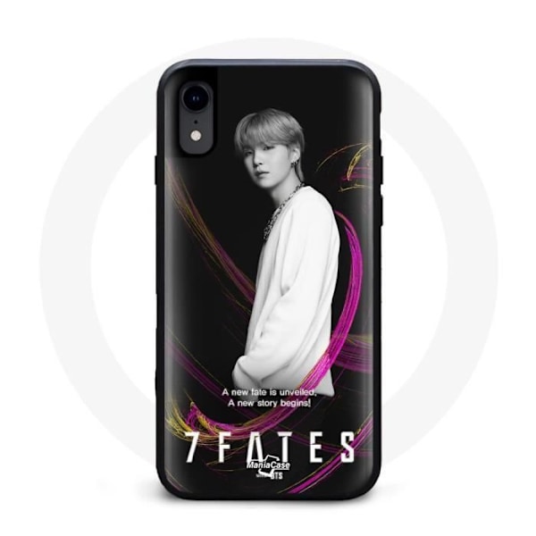 Coque för iPhone XS Bangtan Sonyeondan 7 Fates Chakho Med BTS Suga Konceptfoto