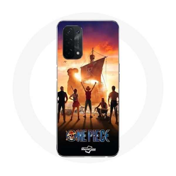 Coque för Oppo A74 5G One Piece Affisch Besättningars Konst Säsong 1