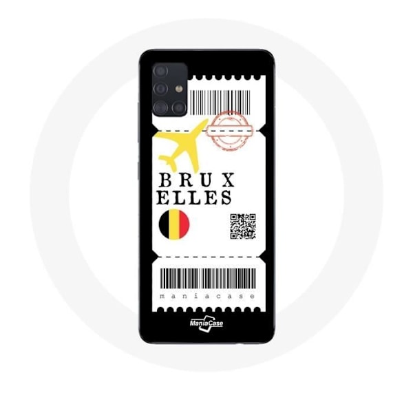 Coque Samsung Galaxy A51 Flygbiljett Bryssel