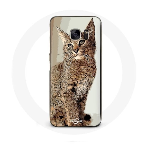 Skyddsfodral för Samsung Galaxy S6 Edge Siamesisk kattras