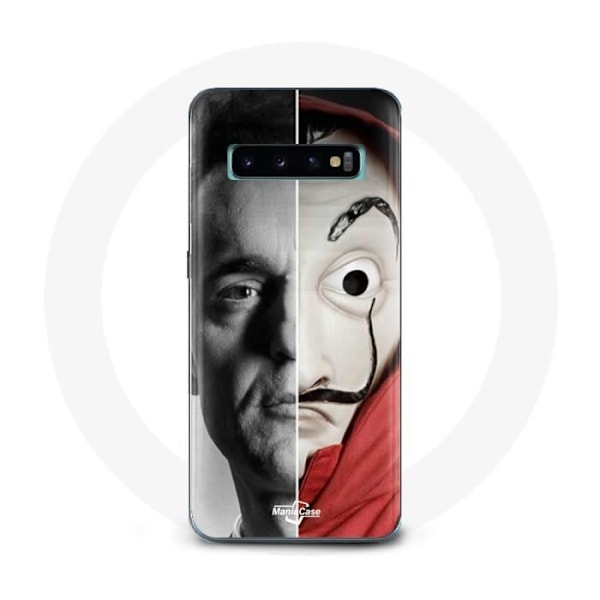 Skydd för Samsung Galaxy S10 Plus Berlin La casa de papel Berlin Mask Split