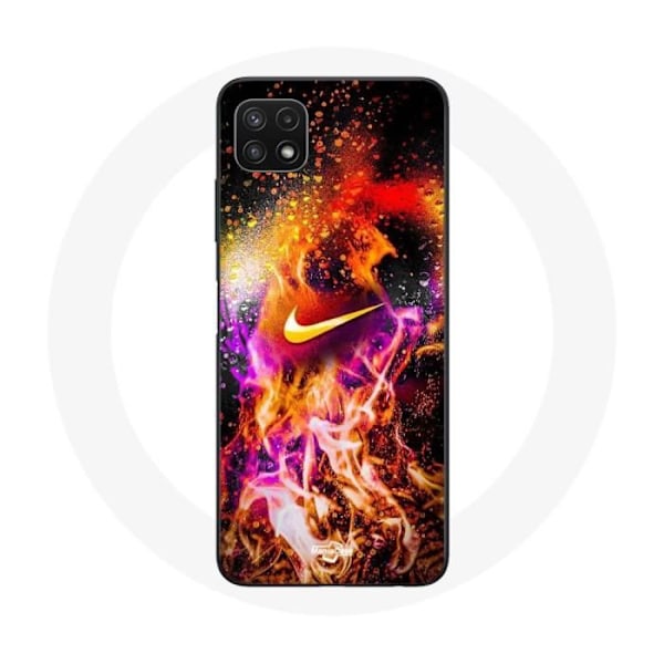 Coque - Nike - Samsung Galaxy A22 5G - Färgglad - Mjuk - Sportig färgrik