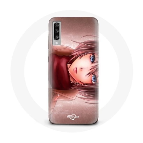 Coque för Samsung Galaxy A50 Mikasa Ackerman Attack on Titan Anime Serie