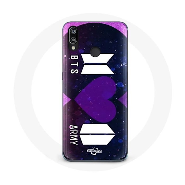 Coque för Huawei P20 Lite Bangtan Sonyeondan Logotyp BTS Och Logotyp ARMY I Purple You