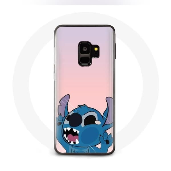 Coque - Samsung - Galaxy S9 - Blød - Stitch - Rosa Rosa