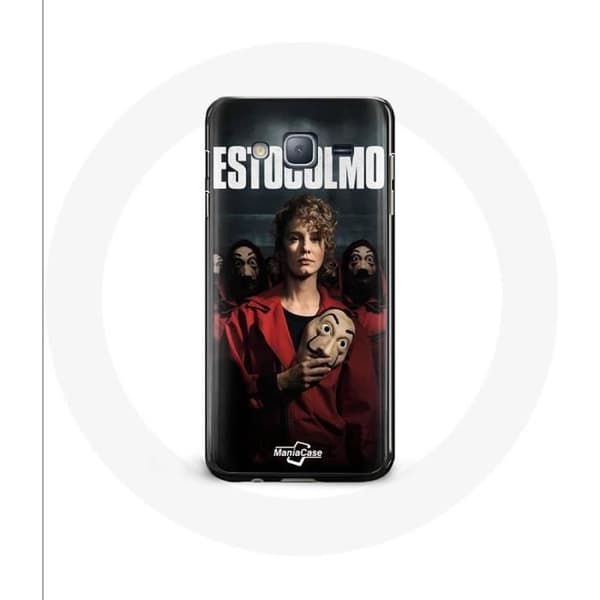 Coque pour Samsung Galaxy J3 La Casa De Papel Estocolmo