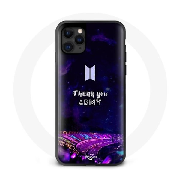 Coque för Iphone 11 Pro Max Bangtan Sonyeondan Konsert BTS Army Bomb Ljusstav