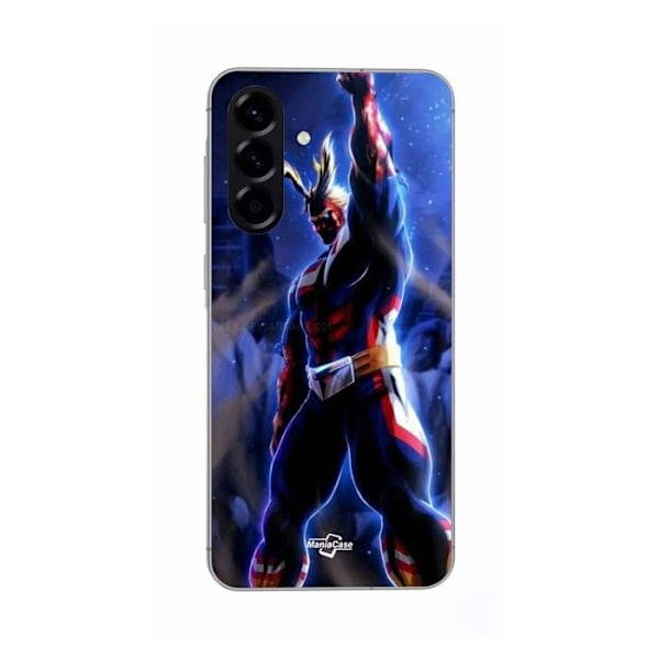 Coque - Maniacase - Samsung Galaxy A26 - Silikon - Mjuk - My Hero Academia Svart