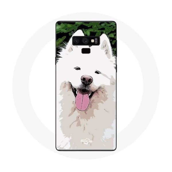 Cover til Samsung Galaxy Note 9 Samoyed Hvid Race af hunde
