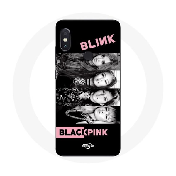 Coque för Xiaomi Redmi Note 5 AI Dual Camera Blackpink Square One Album Affisch Låt BOOMBAYAH