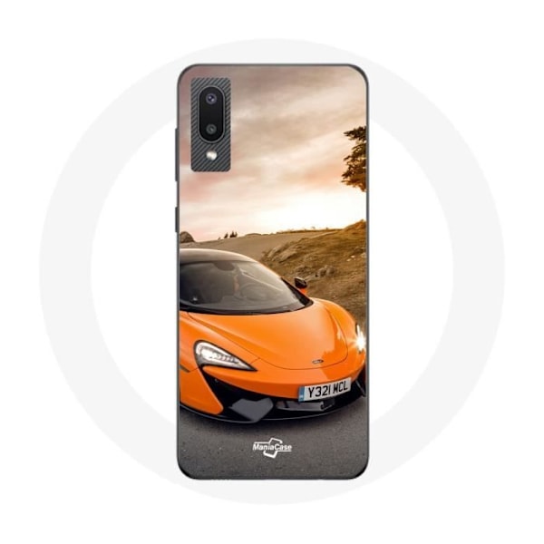 Skyddsfodral för Samsung Galaxy A02 Formel 1 McLaren F1 Orange