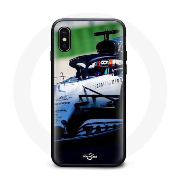 Coque - Formel 1 - Iphone XS Max - Flexibel - Vit - Pierre Gasly Vit