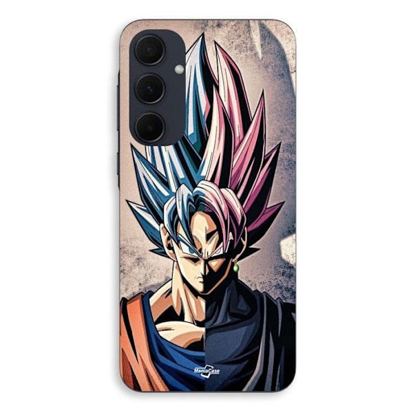 Coque - Maniacase - Samsung Galaxy A35 - Dragon Ball Z - Goku SSJ - Mjuk silikon