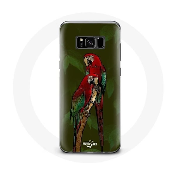 Fodral för Samsung Galaxy S8 Plus Pionus Röd Papegoja