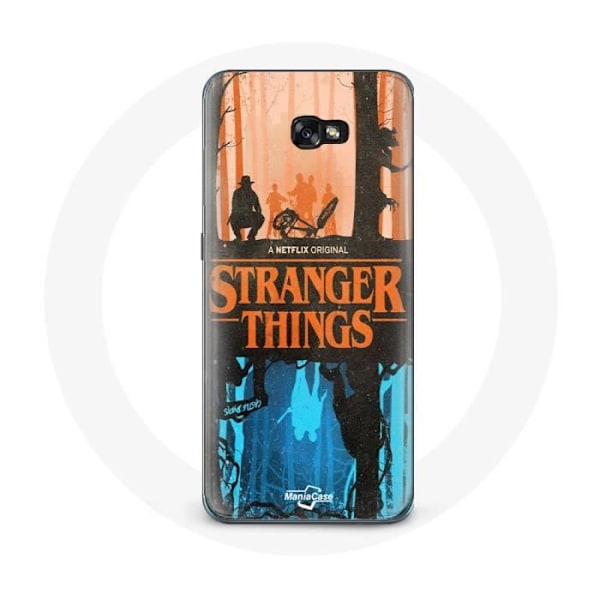 Coque för Samsung A5 2016 Stranger Things Vänner Omslag