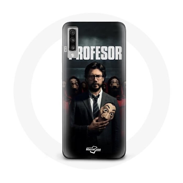 Coque för Samsung Galaxy A50 La Casa De Papel El Profesor