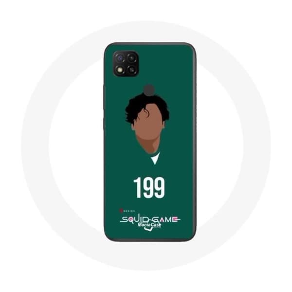Xiaomi Redmi 9C Cover Squid Game Ali Abdul nummer 199