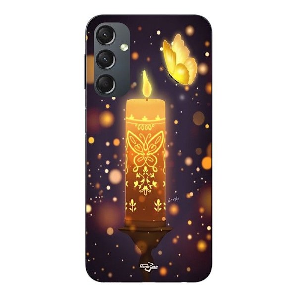 Coque - Maniacase - Samsung Galaxy A24 - Silikon - Mjuk - Disney Anime Charm