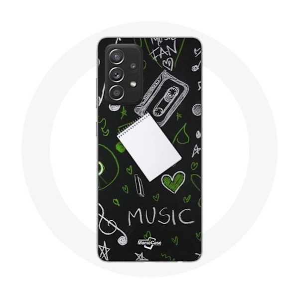 Coque för Samsung Galaxy A33 5G Musik nyckel för sol.