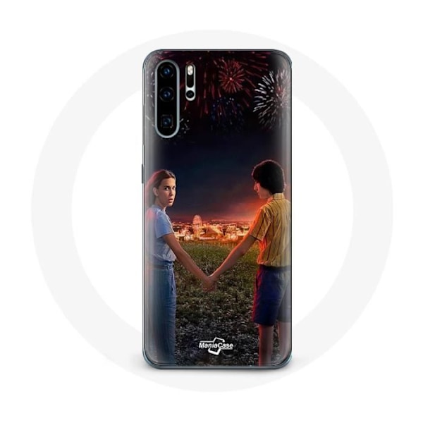 Cover - Huawei - P30 Pro - Blød - Sort - Stranger Things