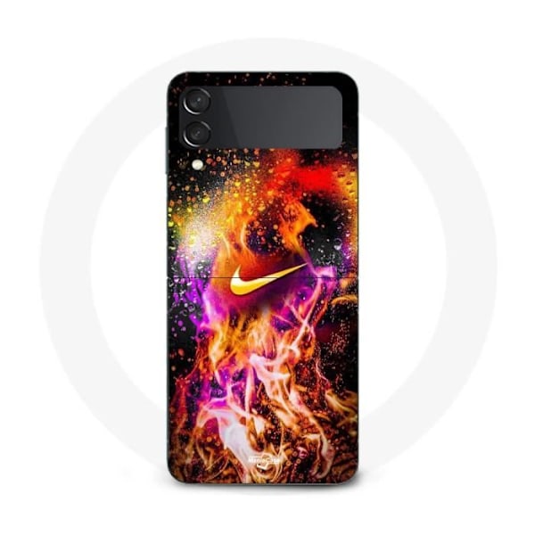 Coque Samsung Galaxy Z Flip4 Nike färggmålad