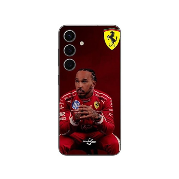 Mobilskal - Scuderia Ferrari - Samsung Galaxy S24 Plus - Flexibel - Silikon - Hamilton Svart