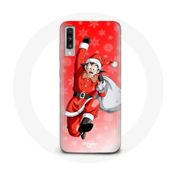 Coque - Maniacase - Samsung Galaxy A50 - Anime Son Goku - Skydd - Mjuk Svart