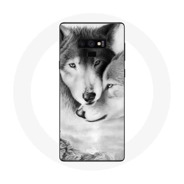 Cover til Samsung Galaxy Note 9 Ulv Duo dyr