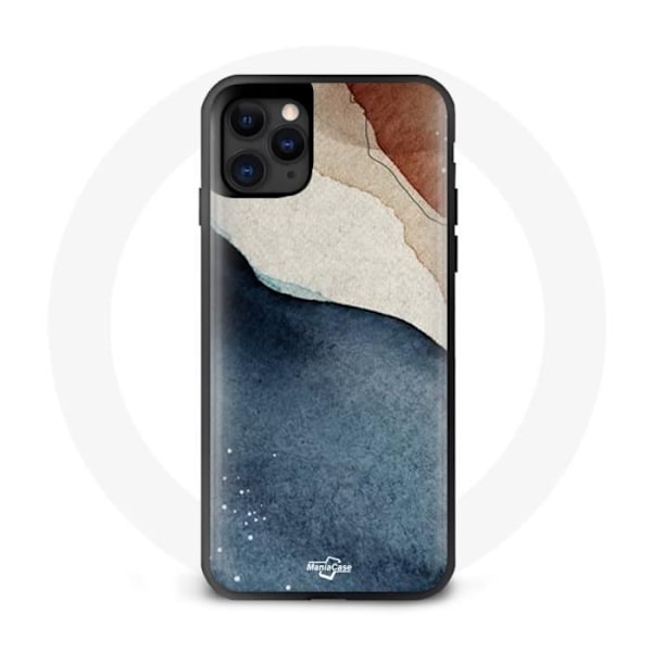 Coque iPhone 13 Pro Max blå jade marmor