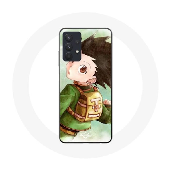 Coque Maniacase för Samsung Galaxy A32 5G Hunter x Hunter Anime Manga Gon Freecss svart