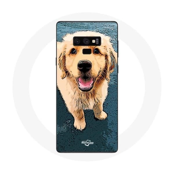 Cover til Samsung Galaxy Note 9 golden retriever hvalp