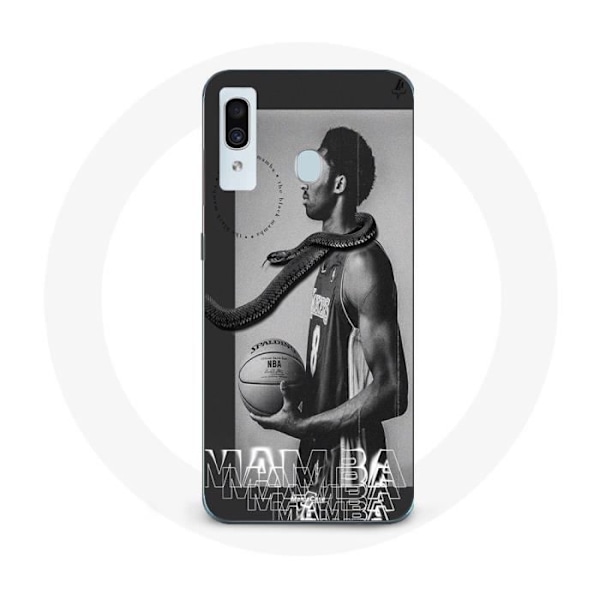 Coque Maniacase för Samsung Galaxy A40 Kobe Bryant NBA black mamba mentality