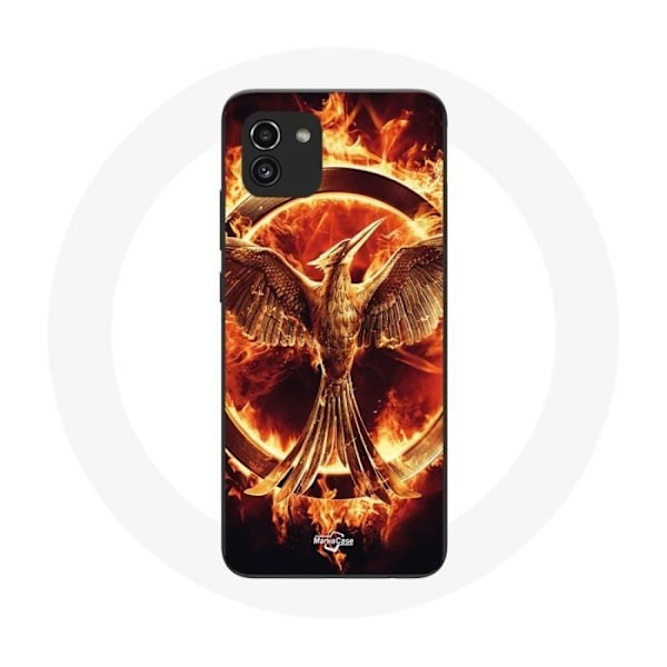 Coque för Samsung Galaxy A03 Hunger Games Film Logotyp