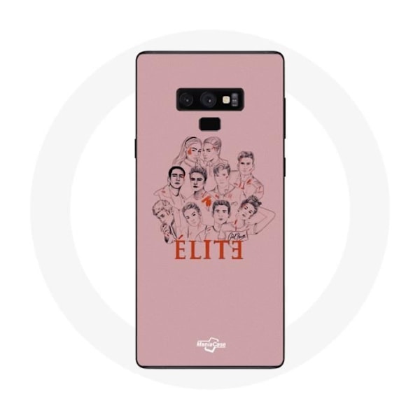 Coque för Samsung Galaxy Note 9 Elite Säsong 5 Affisch karaktärer Fanart Logotyp